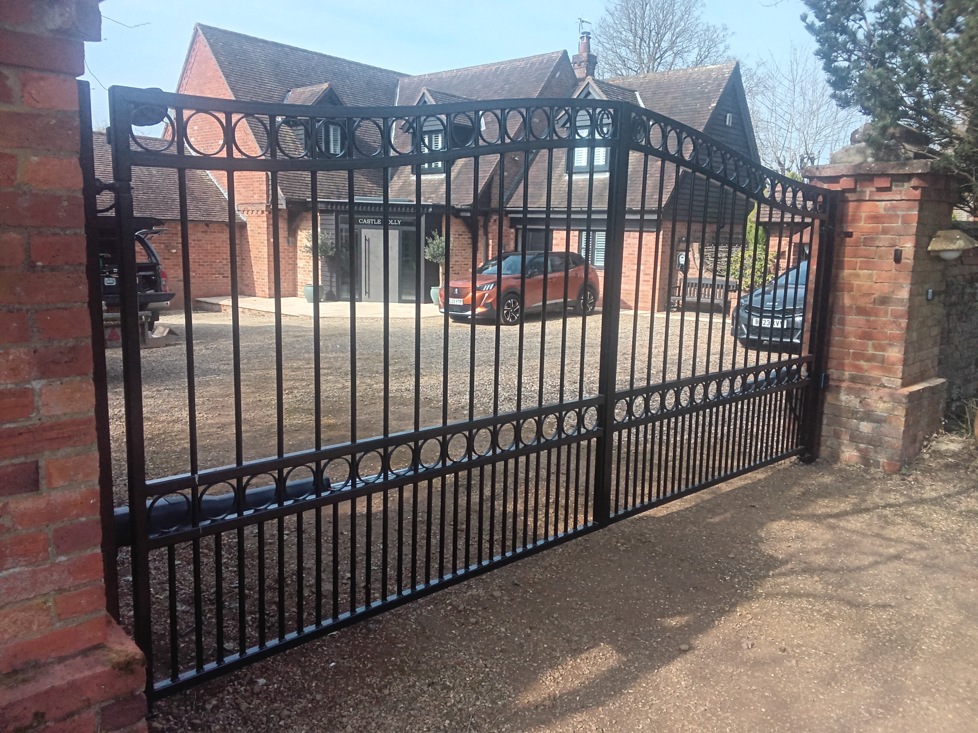 Gate installation