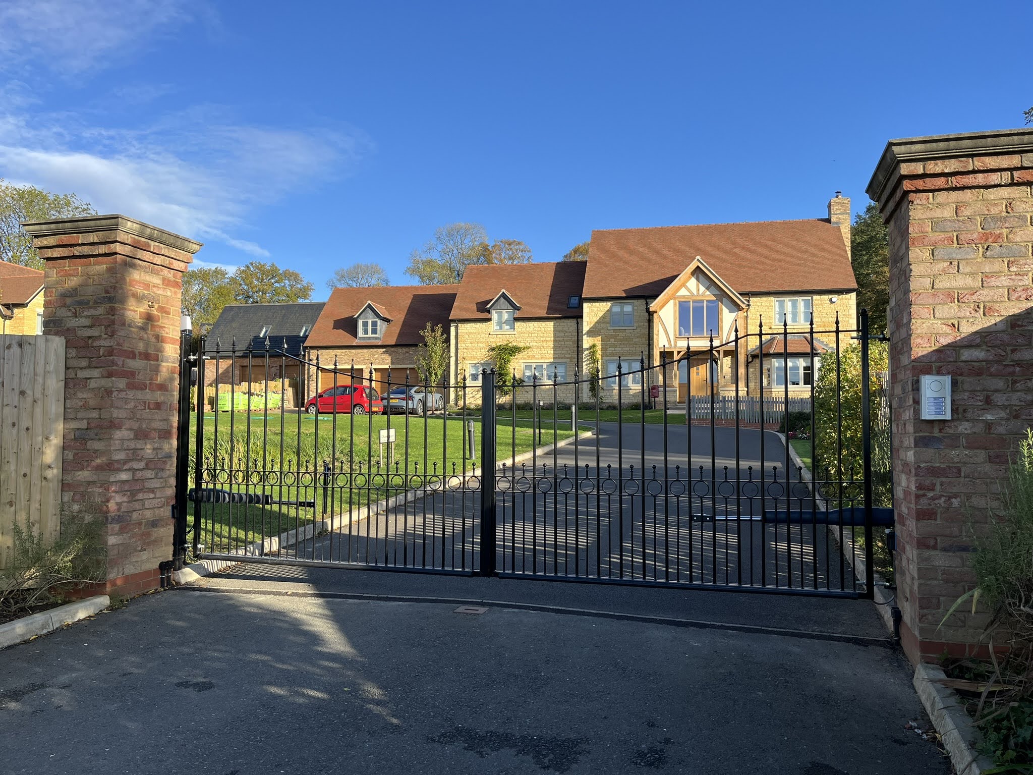 Gate installation